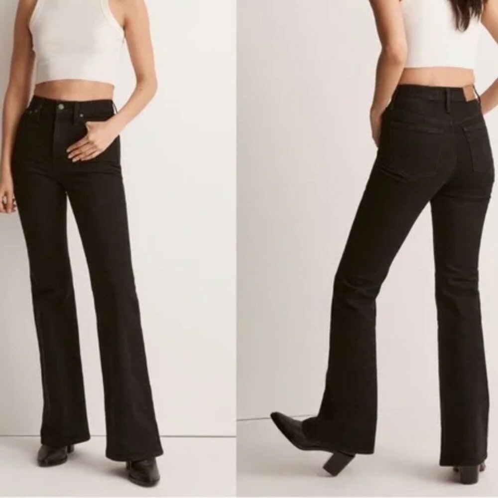 NEW NWOT! MADEWELL THE PERFECT VINTAGE FLARE JEANS STRETCH DENIM HIGH RISE sz 23